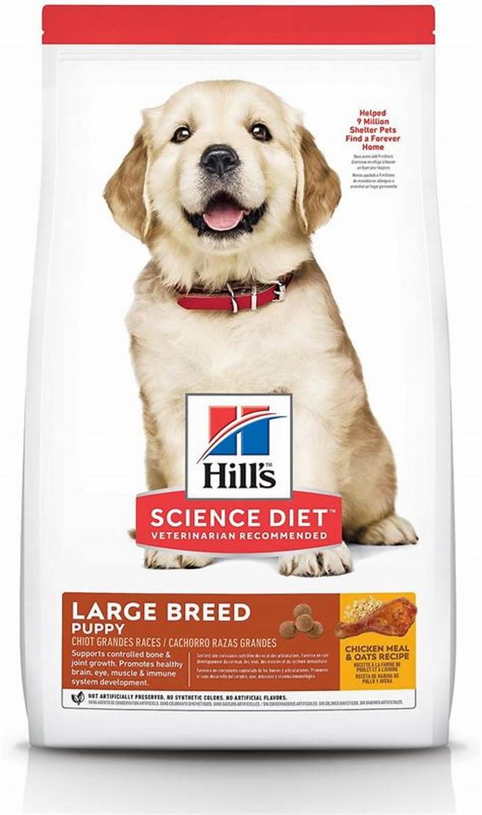 hill s science diet large breed puppy ingredients