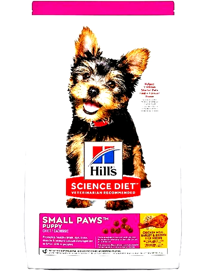 hill's science diet small paws puppy wet food