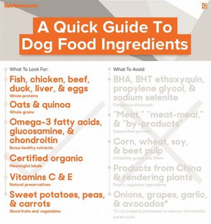 special dog food ingredients