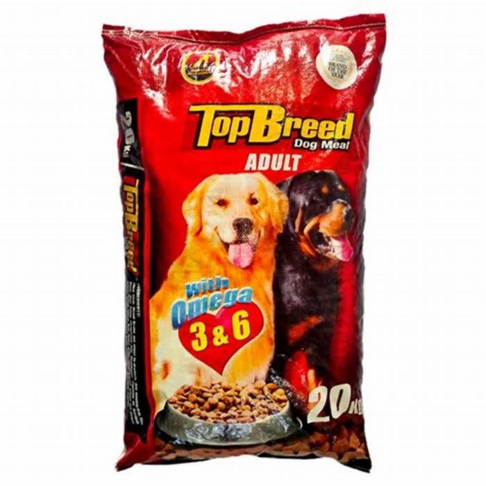 top breed dog food flavor