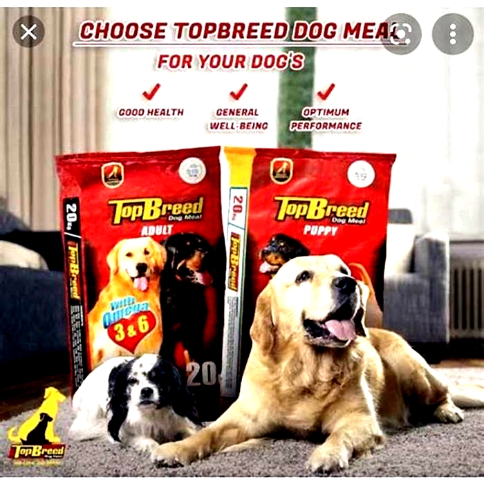 top breed dog food shopee